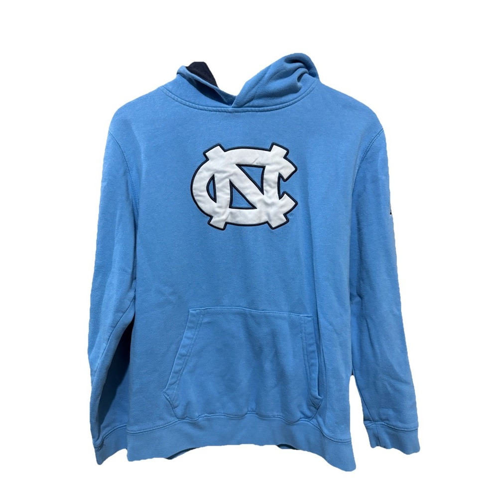 UNC Tar Heels Athletic Hoodie Sweatshirt Youth XL Women's Small Embroidered EUC